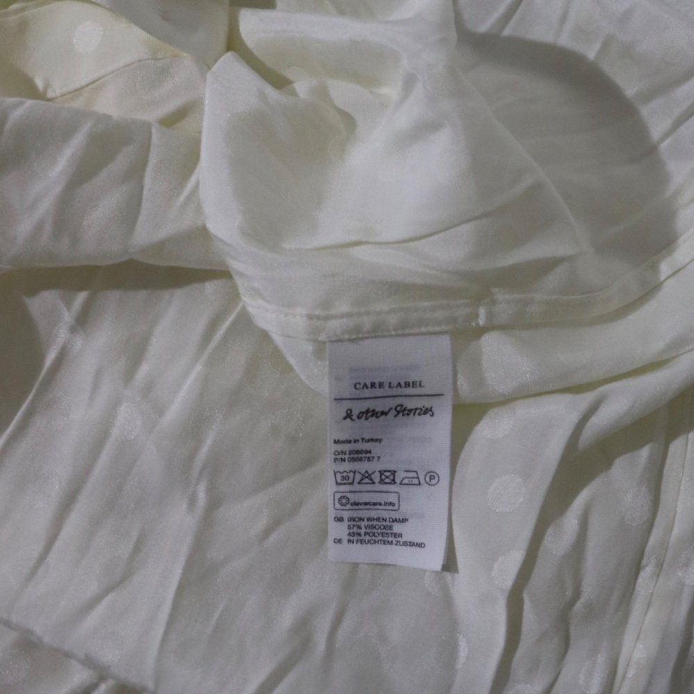 & Other Stories Ruffle Collar Blouse - Picture 5 of 6